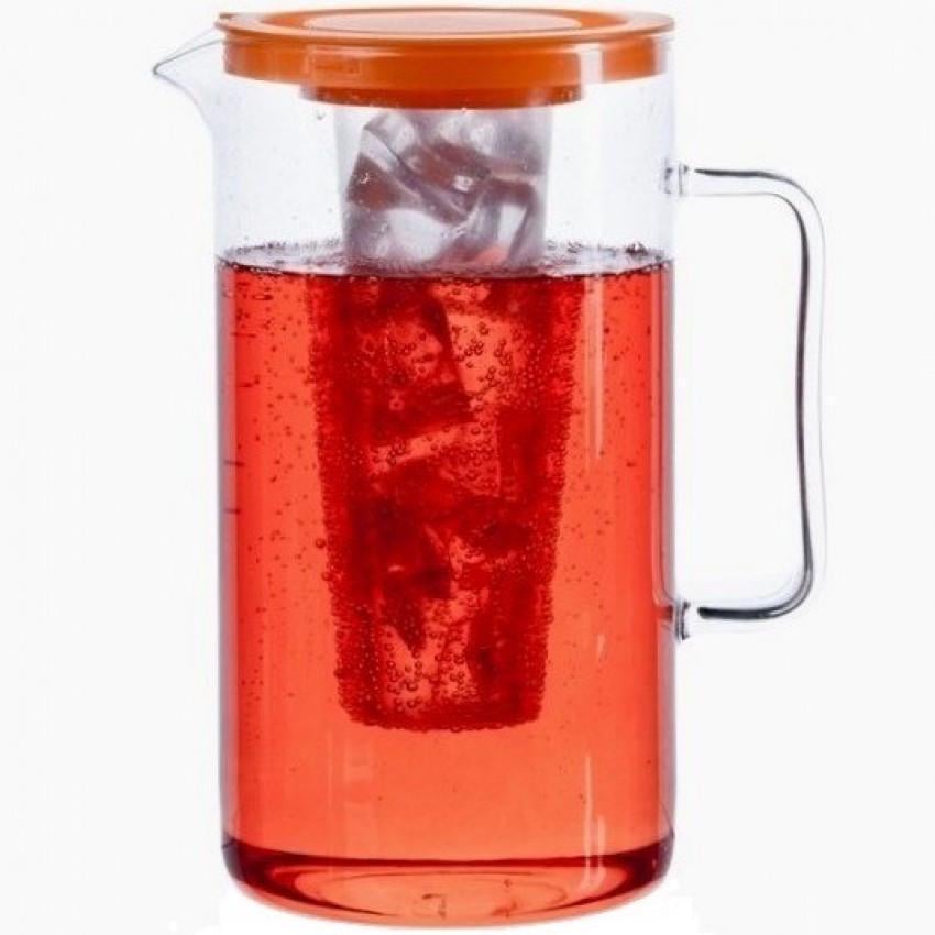 Кувшин с емкостью для льда Simax 2544/L SIM 2,5 л Оранжевый (1235588106) - фото 3 Кувшин с емкостью для льда Simax 2544/L SIM 2,5 л Оранжевый (1235588106) - фото 3