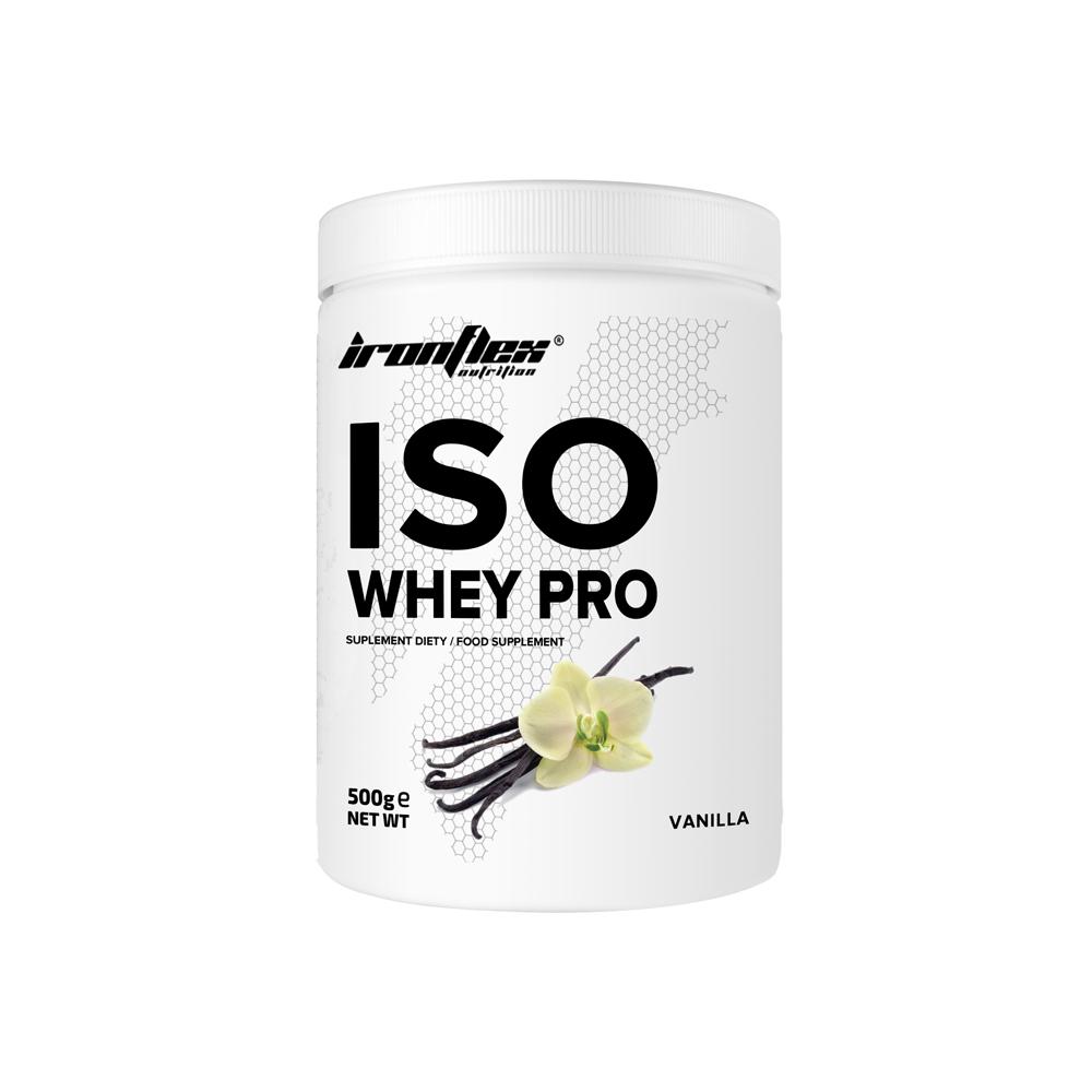 Протеин IronFlex Iso Whey Zero Vanilla 500 г - фото 1