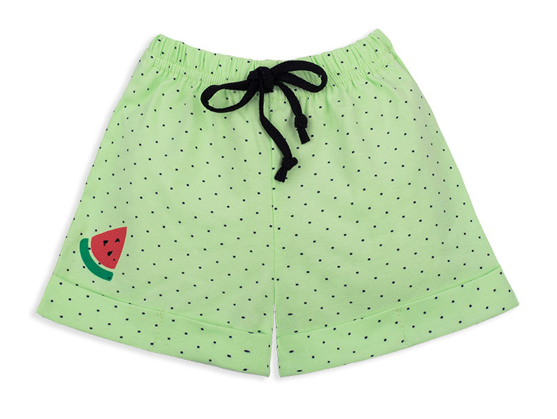 Шорты детские для девочки Gabbi Тутти-Фрутти 86 см Салатовый (12178)
