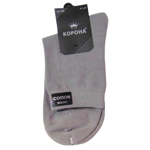Носки мужские Корона 186 р. 41-47 Серый (2185125700) Носки мужские Корона 186 р. 41-47 Серый (2185125700)