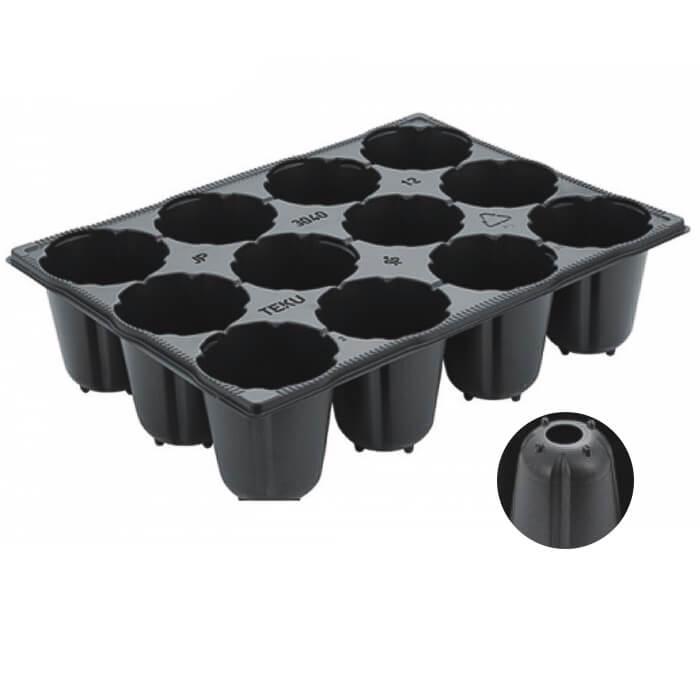 Кассета для рассады Agreen XD12A на 12 ячеек 38,5х28 см 10 шт. (A0821) - фото 3 Кассета для рассады Agreen XD12A на 12 ячеек 38,5х28 см 10 шт. (A0821) - фото 3