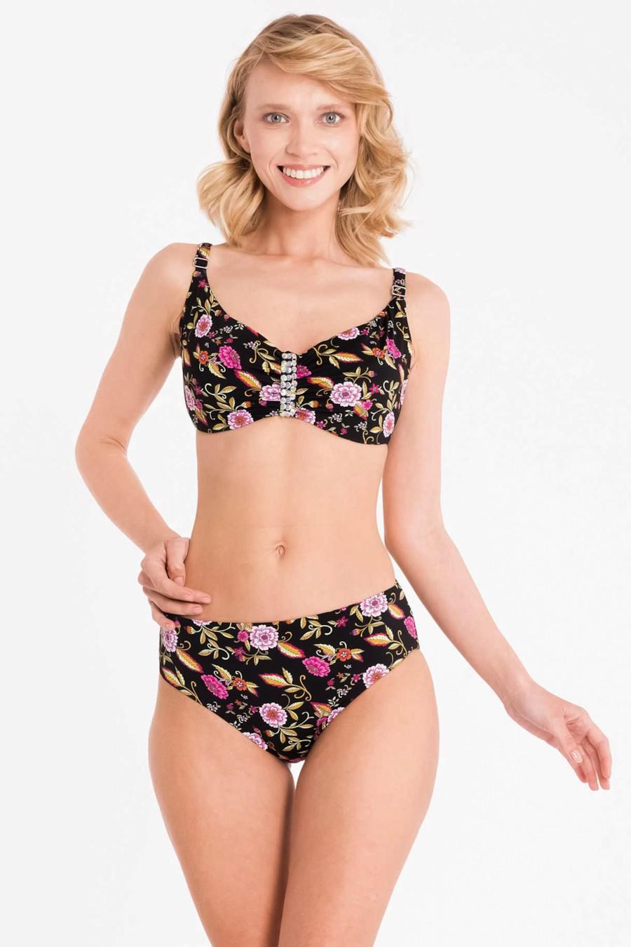 Купальник з м'якою чашкою/плавки сліп Vacanze Italiane р. 44C/M Чорний (73251) - фото 2 Купальник з м'якою чашкою/плавки сліп Vacanze Italiane р. 44C/M Чорний (73251) - фото 2