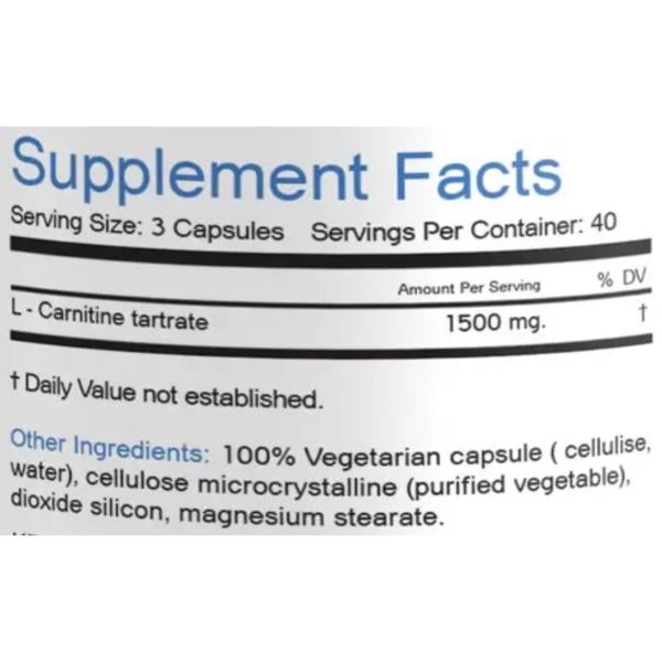 l-carnitine bionic BodyTech 1100mg - Supports Fat Metabolism, Energy Production & Muscle Recovery supporting your weight loss goals without jitters or crashes. - Bionic Nutrition L-Carnitine Attack