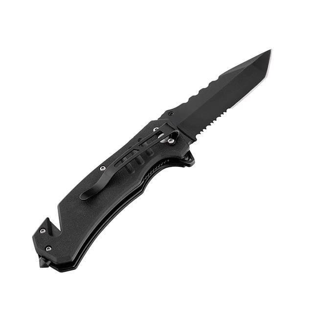 Нож складной Intertool HT-0599 с лезвием для разрезания ремней 83 мм. - фото 3