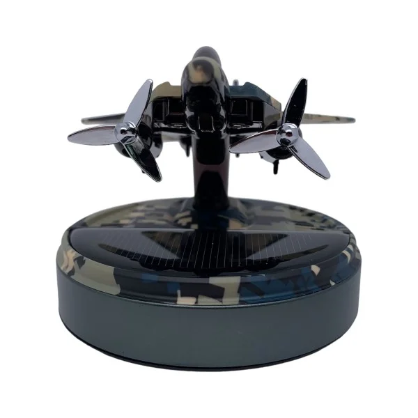 Ароматизатор автомобильный Самолет-истребитель на солнечной батарее Камуфляжный (4543-Leader) - фото 5 Ароматизатор автомобильный Самолет-истребитель на солнечной батарее Камуфляжный (4543-Leader) - фото 5