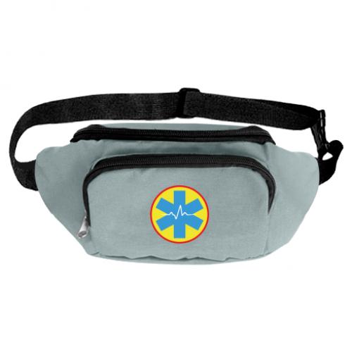 Поясная сумка-бананка Скорая помощь Серый (10838555-4-166088)