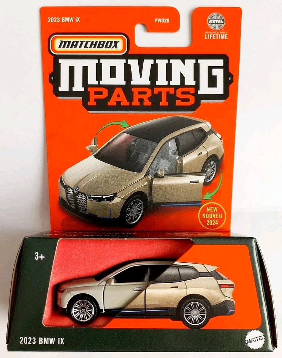 Игрушечная машинка Matchbox 2023 BMW iX 2024 Moving Parts 42/54 (HVM89)