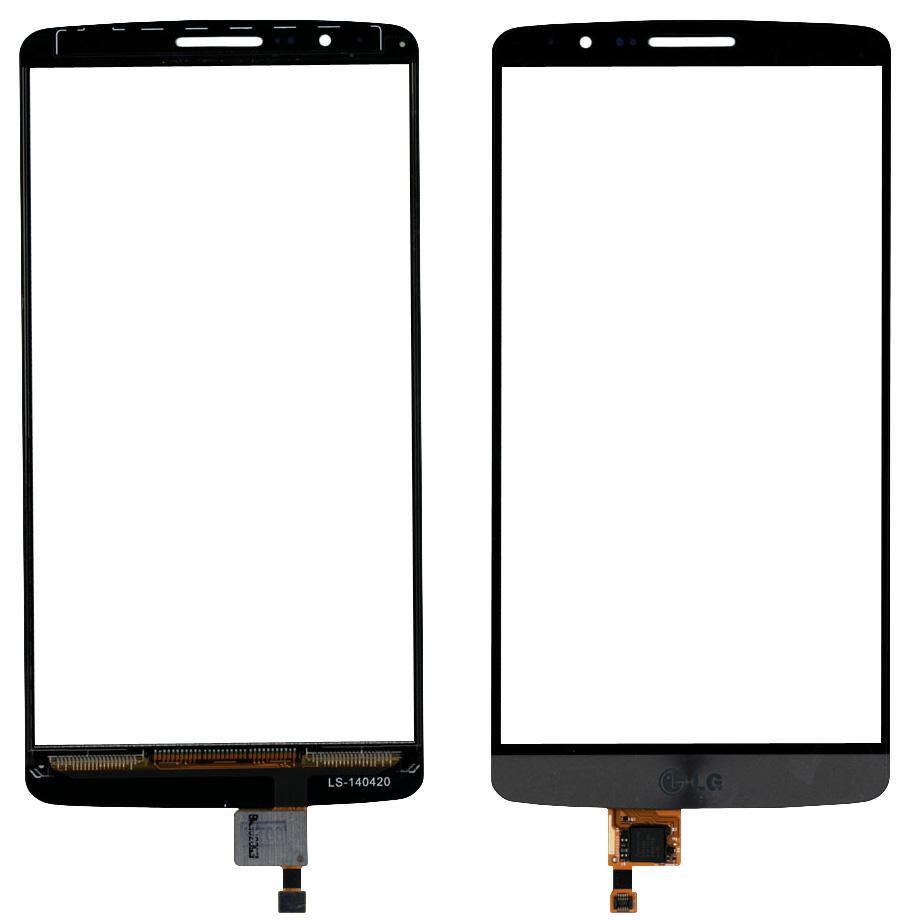 Тачскрин для смартфона LG G3 D855 Черный с серым