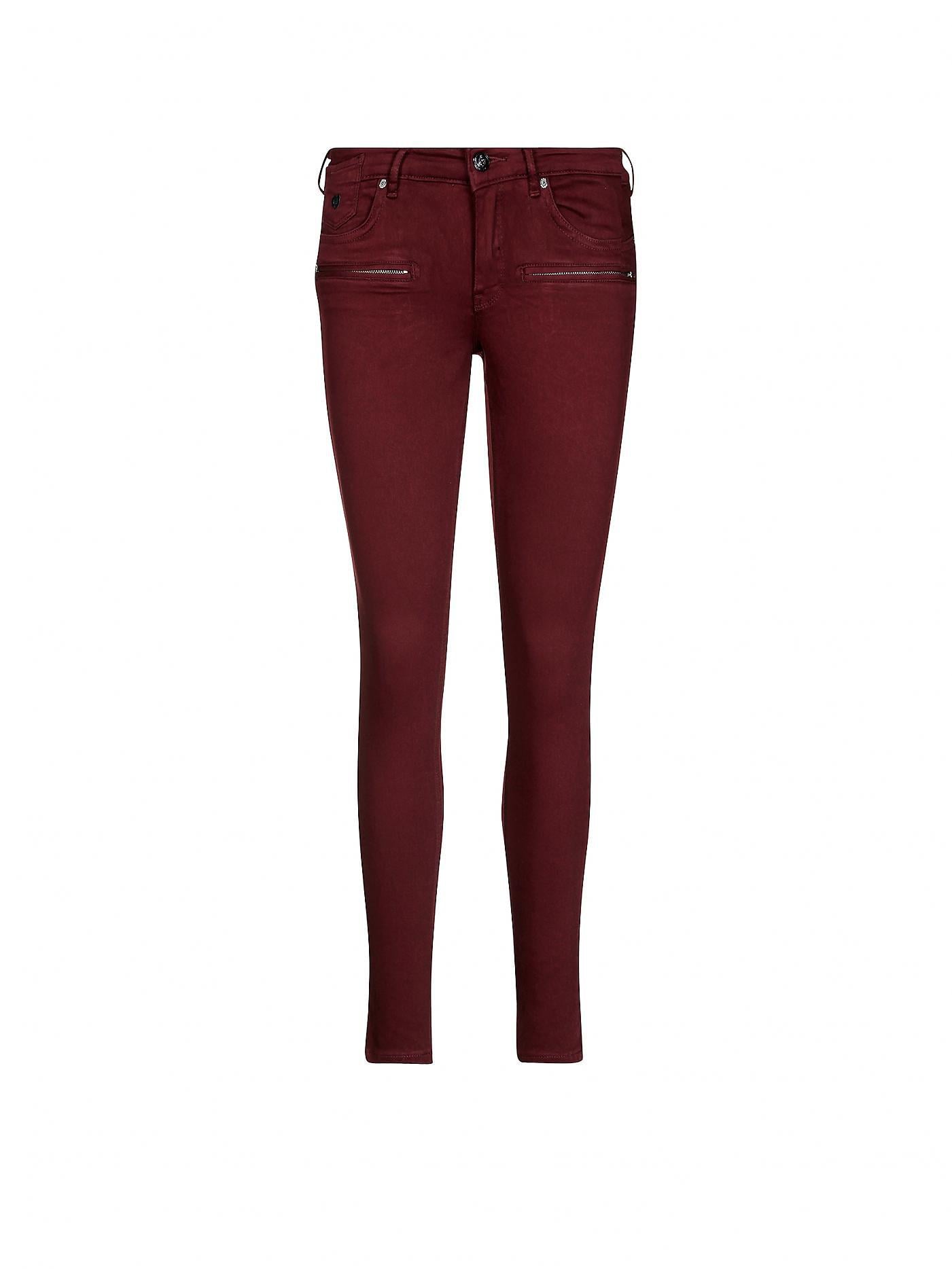 Джинсы женские Scotch & Soda р. 26 Бордовый (100297b02)