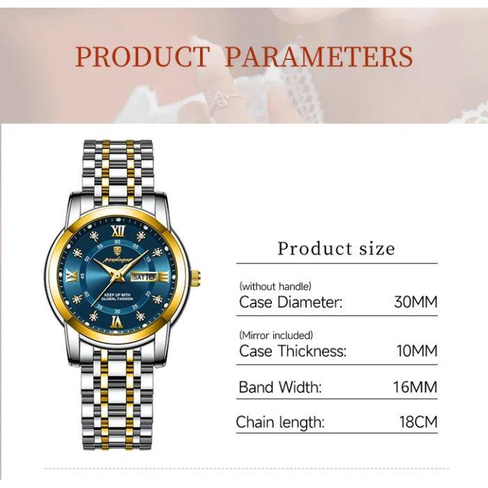 Часы наручные женские Poedagar Unique Women Silver (1678) - фото 7