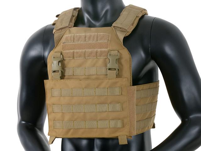 Жилет-плитоноска к штурмовой пластине Cummerbund Coyote