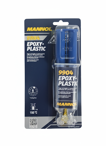 Двухкомпонентный клей для пластика Mannol 9904 EPOXY-PLASTIC 30 г (1137353745)