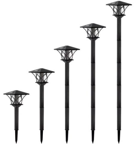 Світильник для саду на сонячній батареї з ефектом полум'я - фото 5