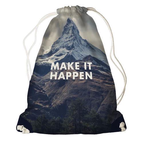 Рюкзак-мішок Presentville Make it happen (RM ORG004 TSI)