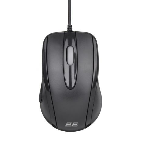 Комп'ютерна мишка 2Е 2E-MF103UB дротова 1000 dpi 3 кн USB Чорний (583409)