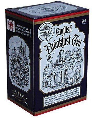 Чай черный Mlesna Tea Английский завтрак бумажная коробка 200 г (77000507)