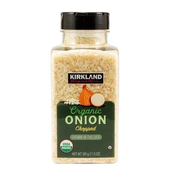 Приправа Kirkland Organic Onion сушеный лук 320 г (2248228147)