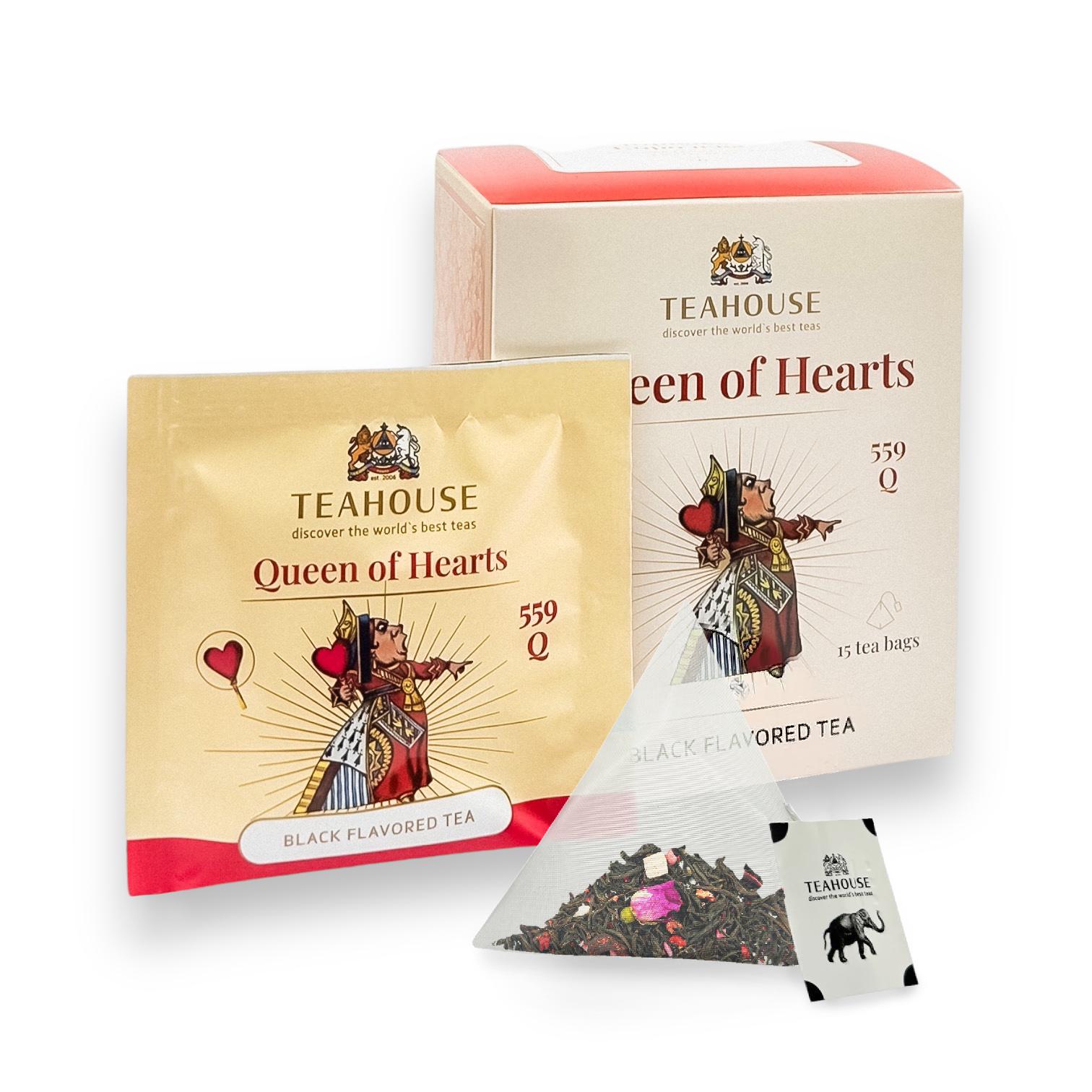 Чай пирамидки 559 Чирвовая Королева в коробке 15х2,5 г (4820209845945)