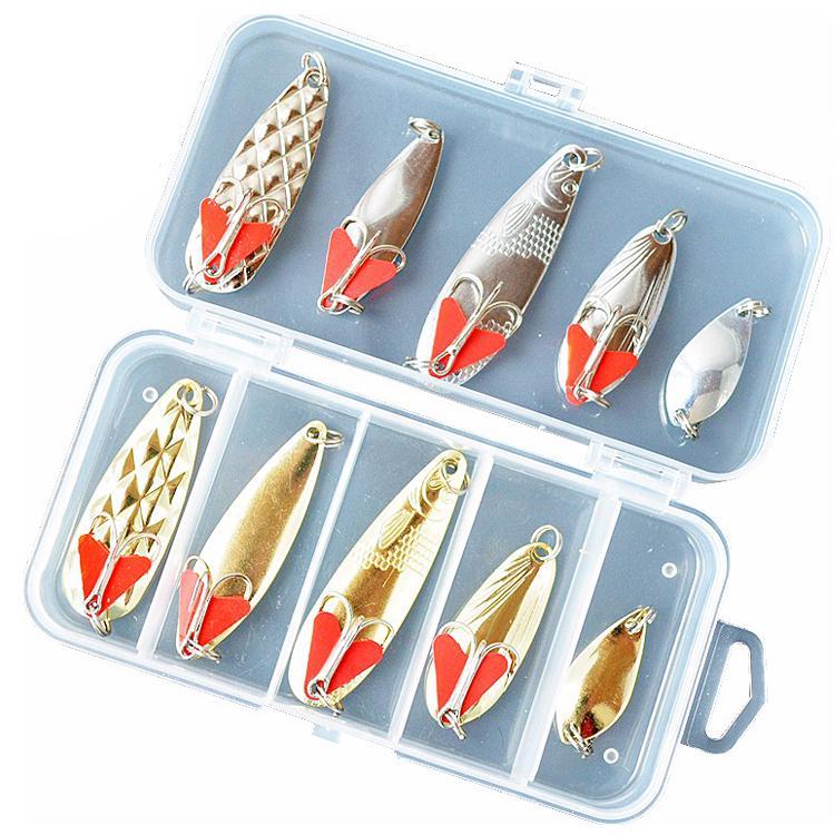Набір коливалок Fox Trout Spoon Kit 10 приманок в коробці (267147)