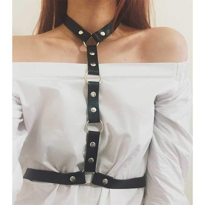 Портупея One size Чорний (K000377) - фото 2