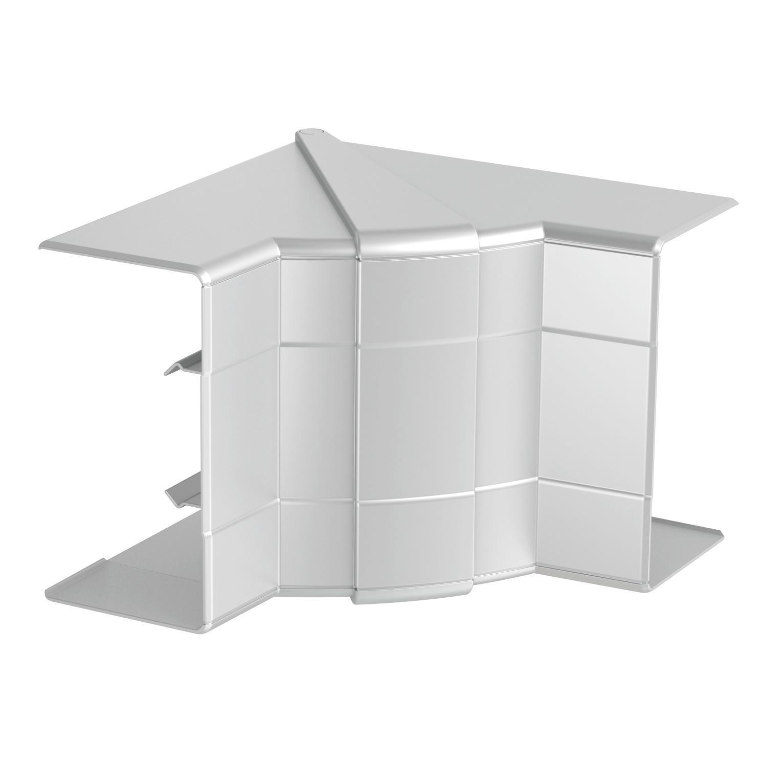 Кут внутрішній OBO Bettermann Rapid 45 для короба 100x53 мм регульований ABS пластик Сріблястий (6113074)