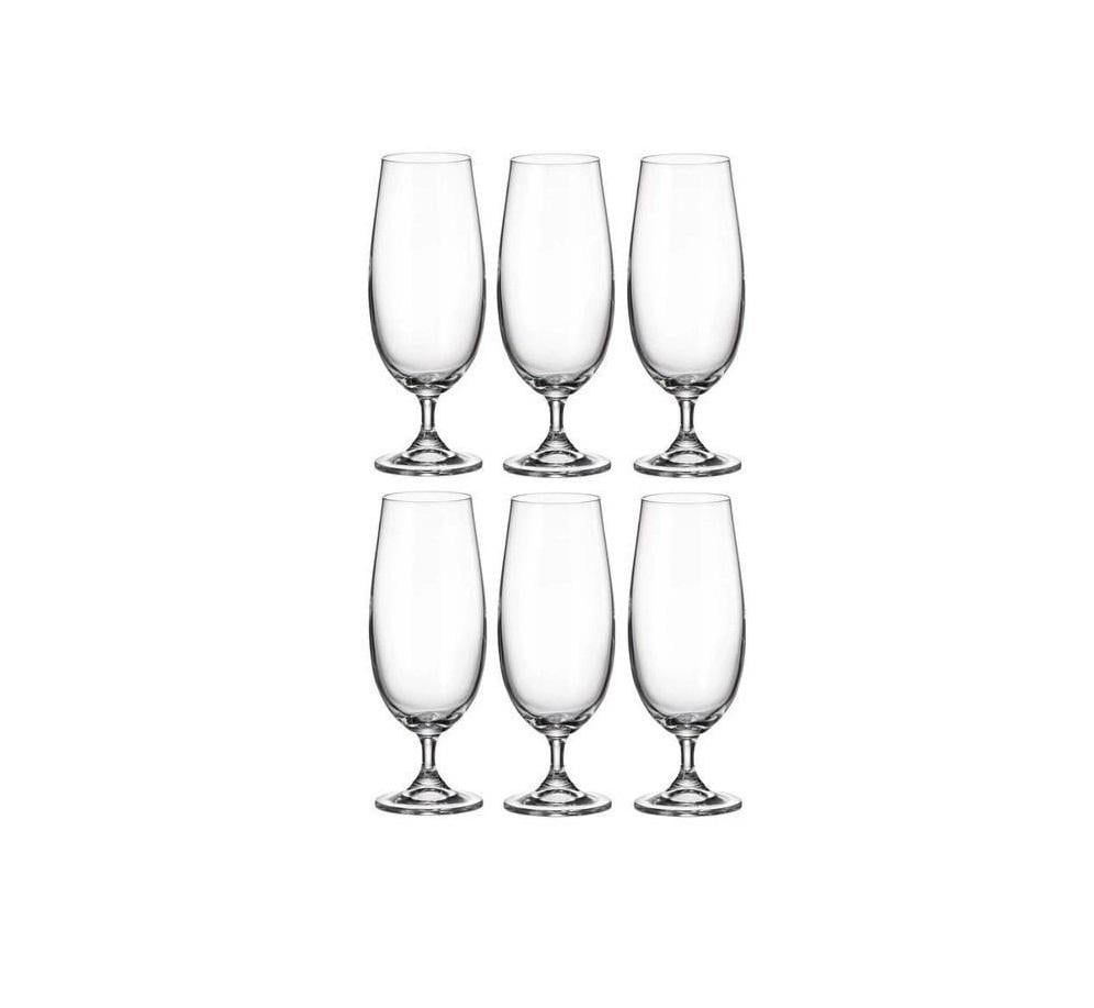 Бокали для пива Bohemia SYLVIA 380 мл богемське скло 6 шт.