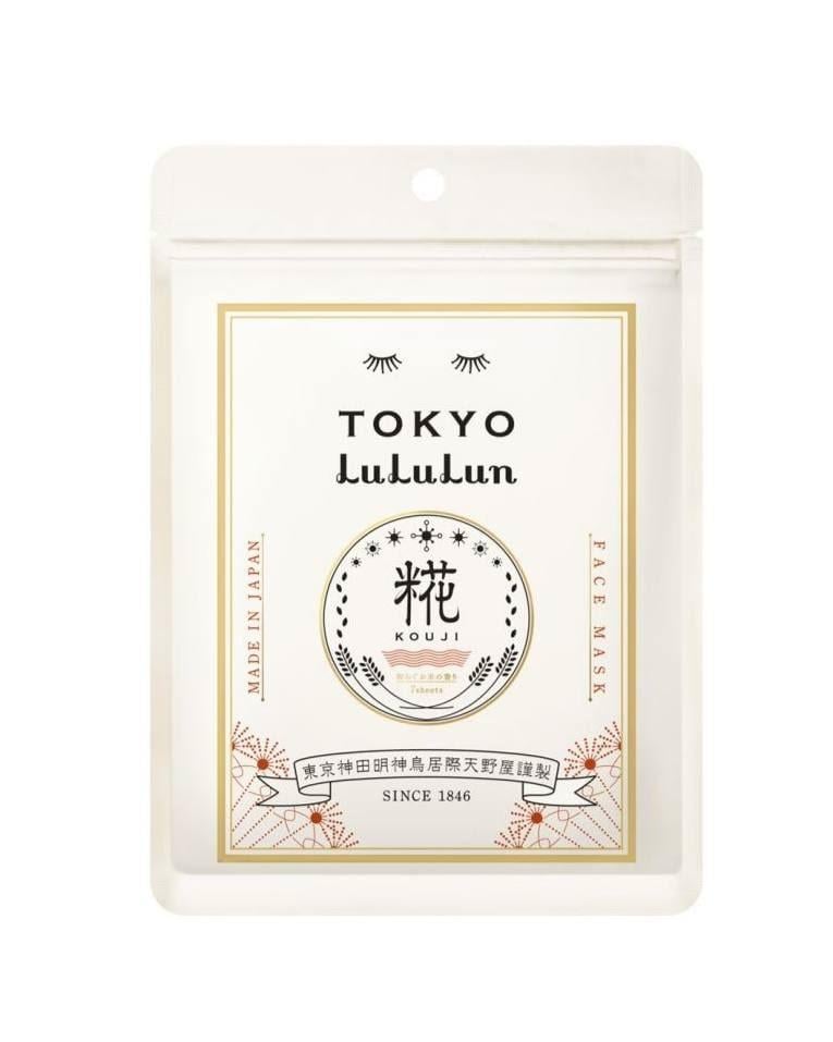 Маска для лица LuLuLun Face Mask Tokyo Kouji питательная маска с экстрактом сакэ и кодзи 7 шт. (2733567215)