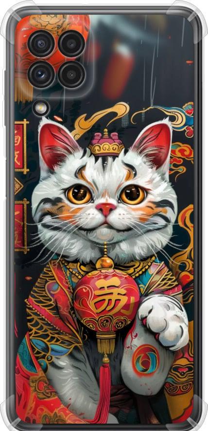 Чехол на Samsung Galaxy A22 A225F China Cat v2 (6135sp-2270-42517)