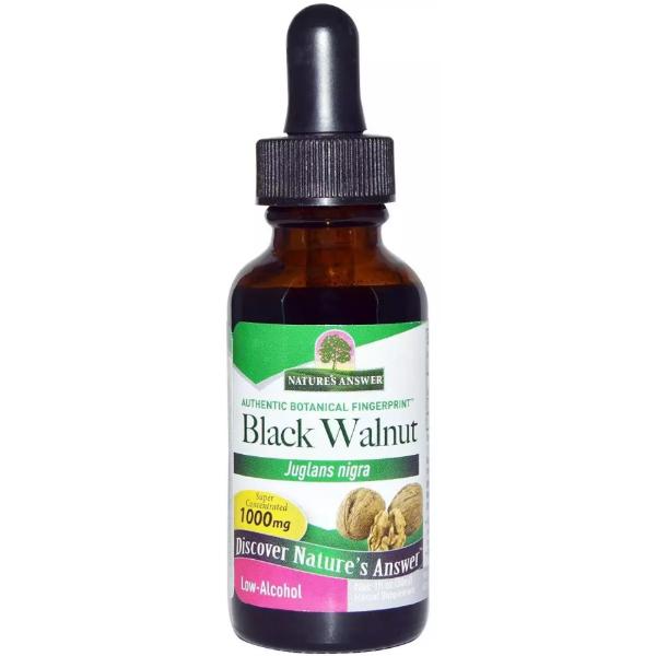 Натуральная добавка Nature's Answer Black Walnut Черный орех 1000 мг 30 мл/30 порций (23712935) Натуральная добавка Nature's Answer Black Walnut Черный орех 1000 мг 30 мл/30 порций (23712935)