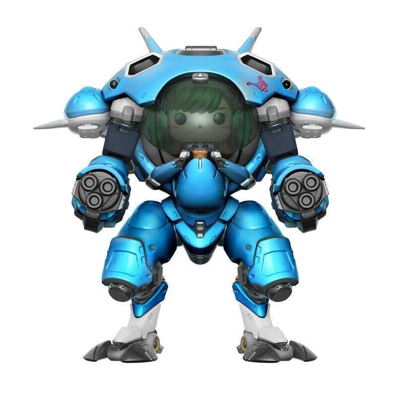 Фігурка Funko Pop Overwatch Blueberry Blizzard Exclusive D. Va 15 см (Game O DB 177)