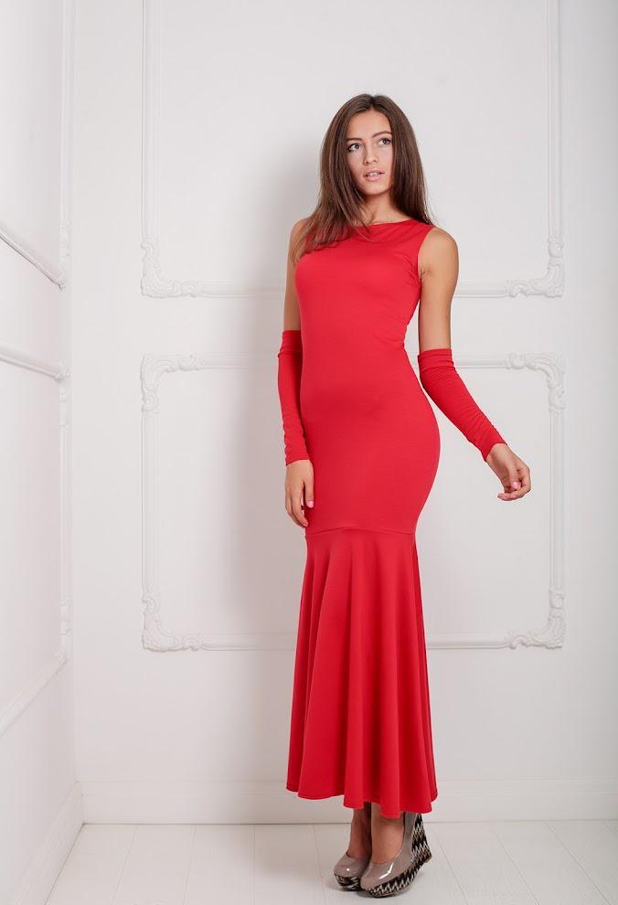 Платье Podium Noren 20263-RED XXL Красный