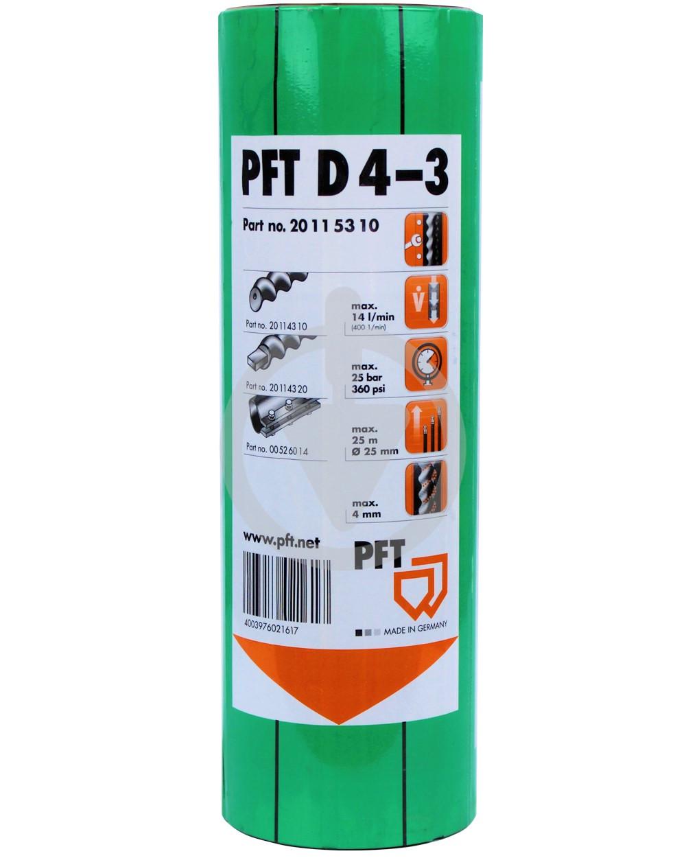 Статор D 4-3 PFT под обжимную муфту (13475386)