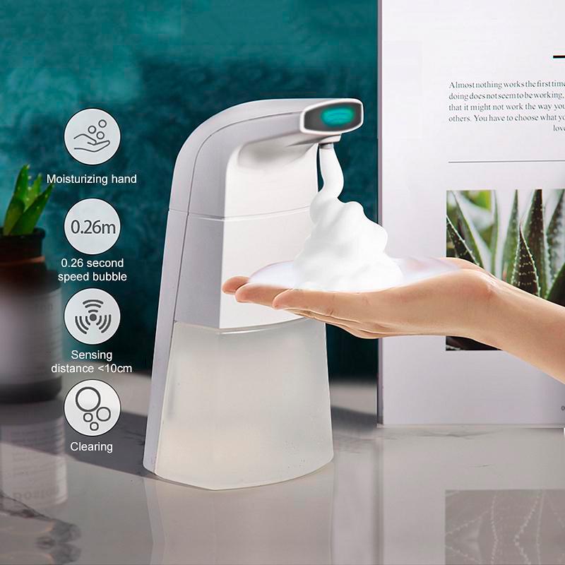 Автоматический диспенсер "Soap Dispenser" для мыла пенного на батарейках Белый (1008848-White-2) - фото 2