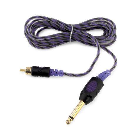 Клипкорд для тату машинки Bishop RCA Cable 7FT Фиолетовый