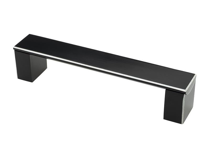 Ручка LK 35M/224 BLKG дуга Черный Глянец/AL Алюминиевый (FR-1837)