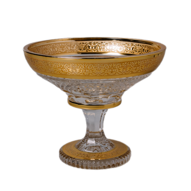 Ваза для фруктов Богемия бриллиант