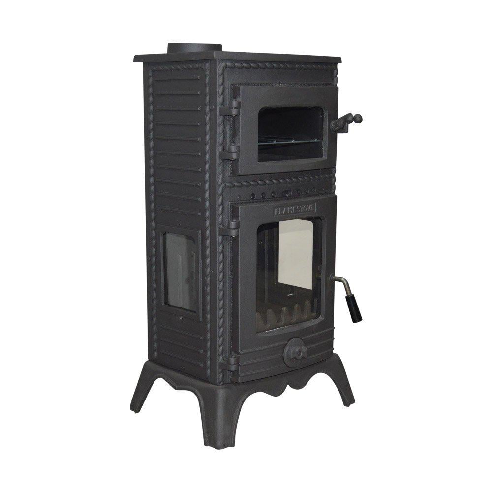 Піч чавунна Flame Stove Major Lux з духовкою (FS-054)