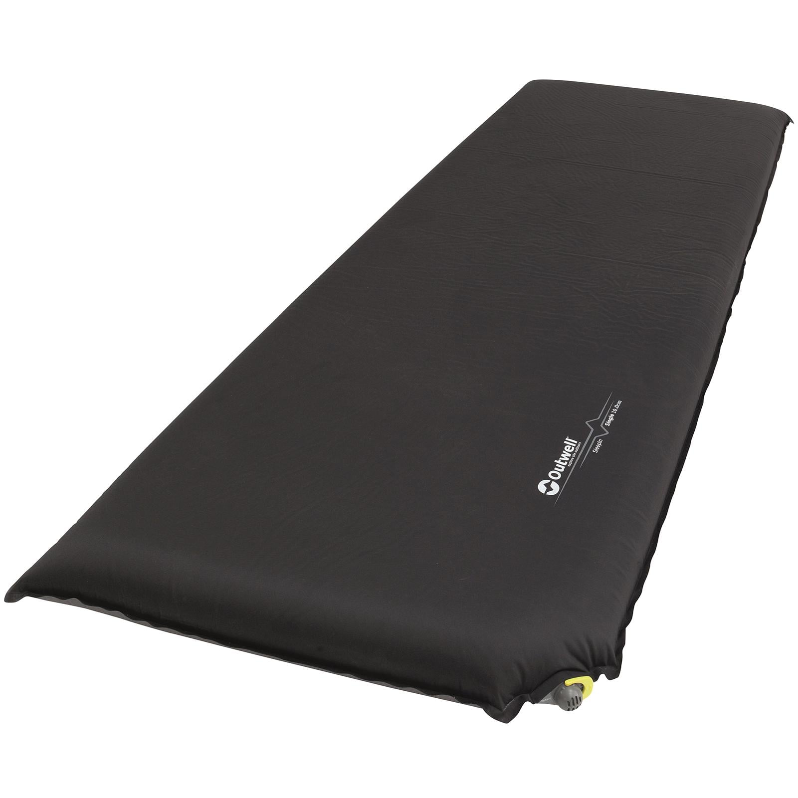 Коврик самонадувающийся Outwell Self-inflating Mat Sleepin Single 10 см Black (400014)