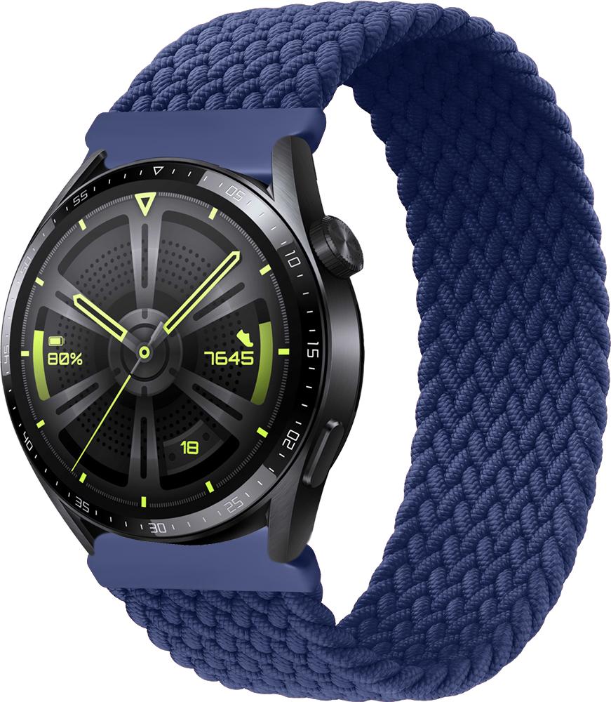 Ремінець Solo Loop для Huawei Watch GT3 46 мм (135 мм) Blue (26154-28) Ремінець Solo Loop для Huawei Watch GT3 46 мм (135 мм) Blue (26154-28)