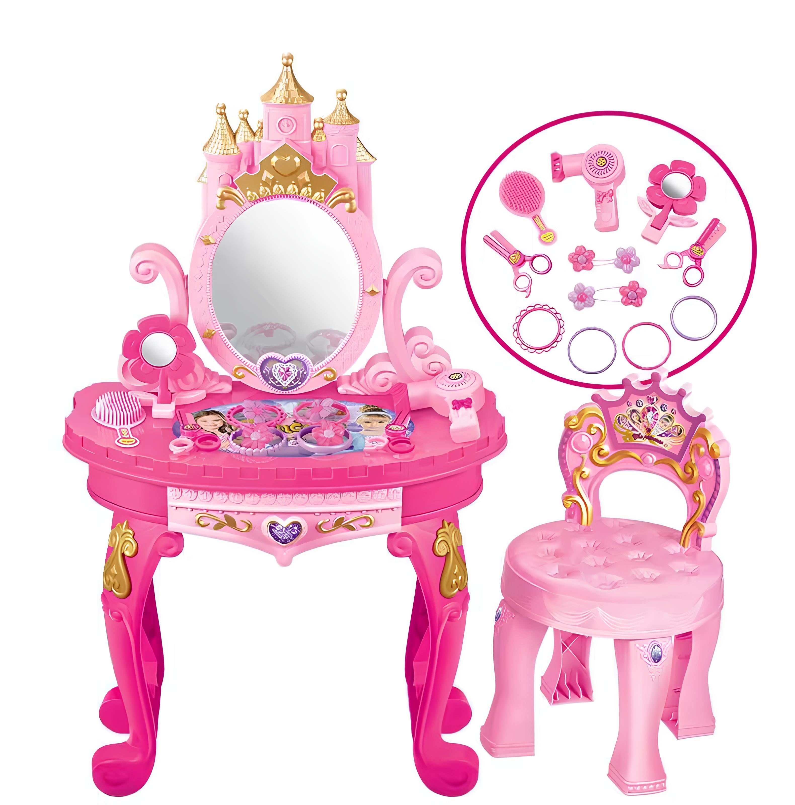 Детский игровой набор Girl косметический столик для макияжа (AUAU01)