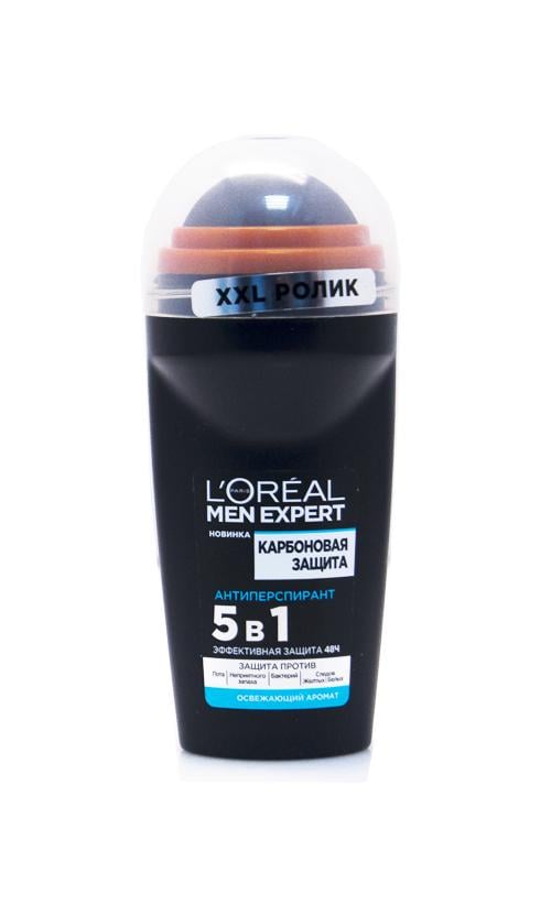 Дезодорант-антиперспірант кульковий L'Oreal Paris Men Expert Карбоновий захист (9968)