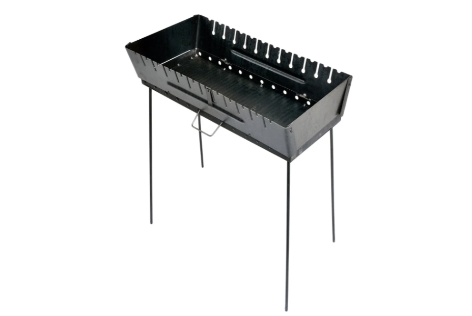 Мангал складной на 12 шампуров 2 мм (7086) Мангал складной на 12 шампуров 2 мм (7086)