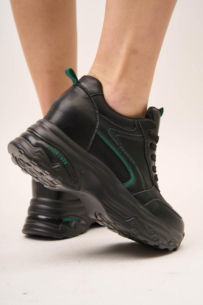 Снікерси жіночі LONZA р. 36 Чорний (179014) - фото 2 Снікерси жіночі LONZA р. 36 Чорний (179014) - фото 2