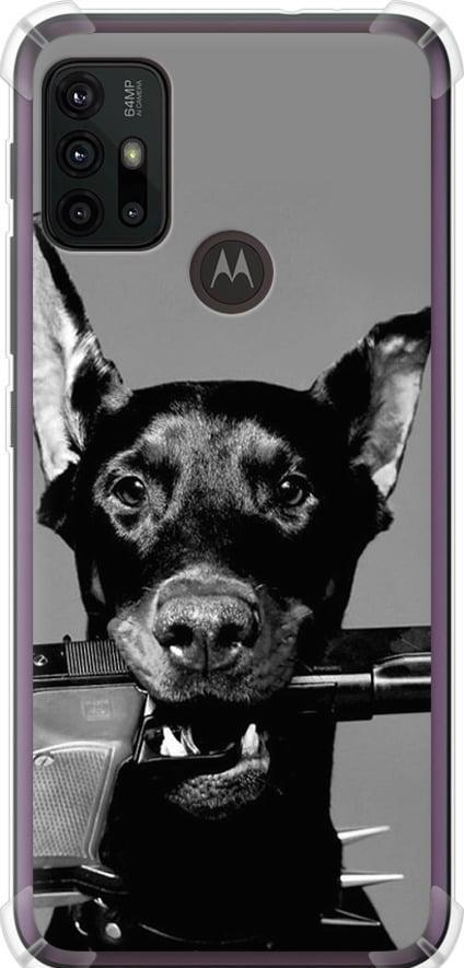 Чехол на Motorola Moto G10 Доберман (2745sp-2319-42517)