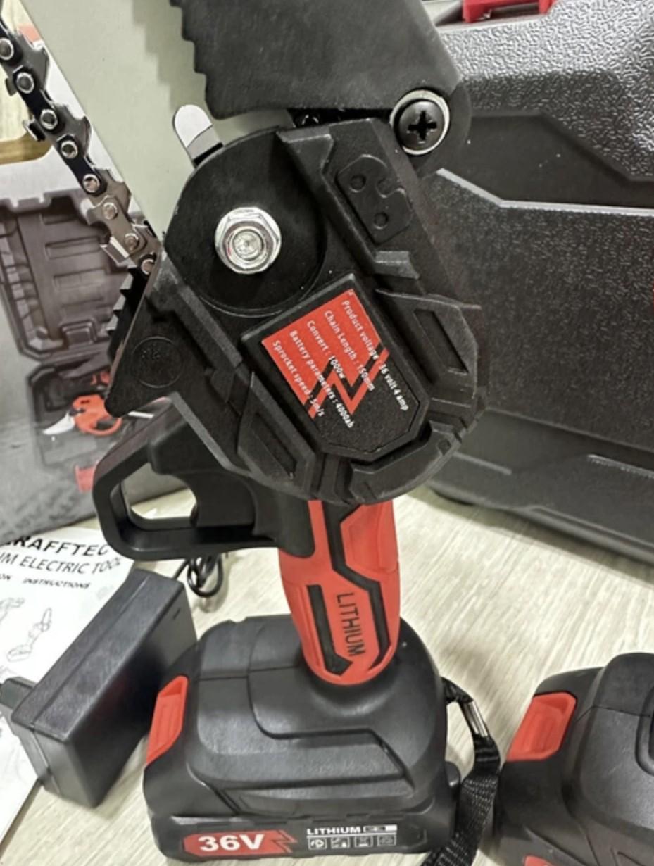 Набір електроінструментів акумуляторний KRAFFTEC 36 V/4 Аh (54345) - фото 6