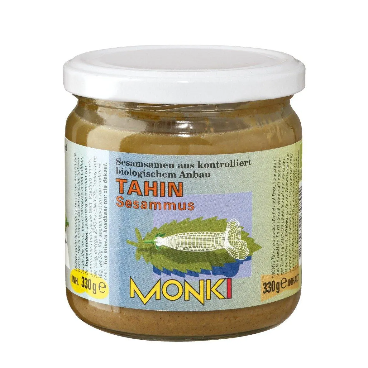 Кунжутная паста Monki Тахини органическая 330 г (1924510982)