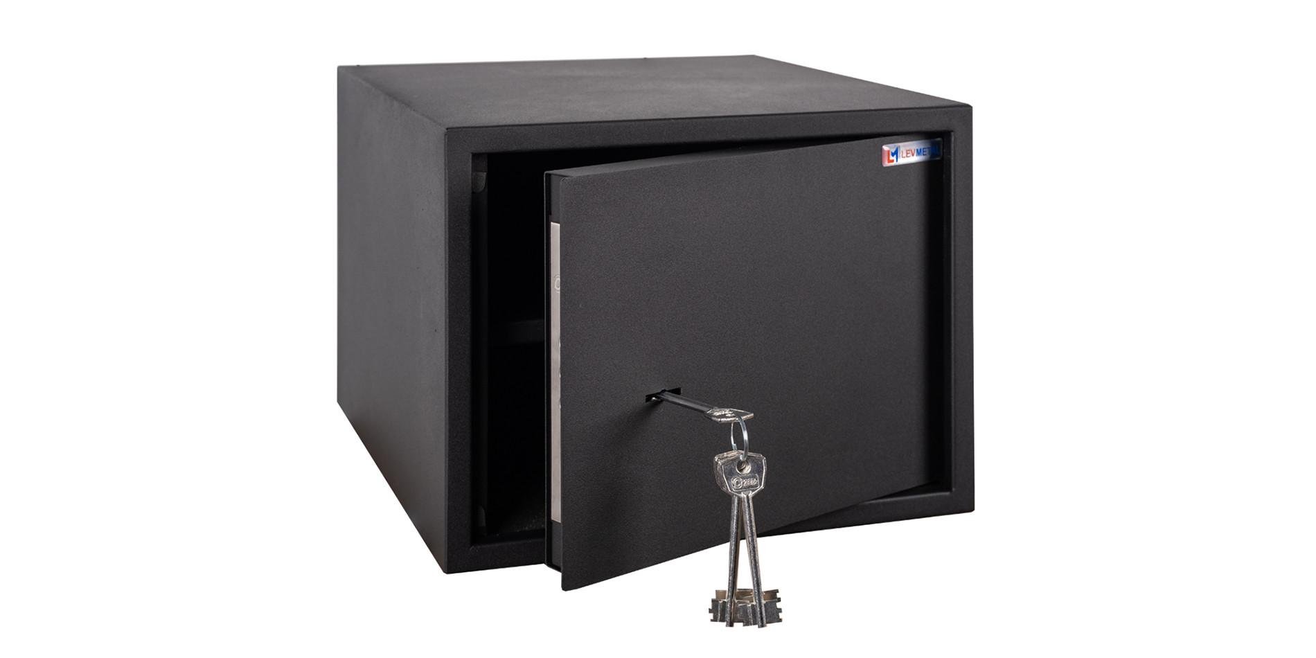 Сейф для хранения документов Levmetal СД-310 металлический с сувальдным замком Черный (132-119-000004502) Сейф для хранения документов Levmetal СД-310 металлический с сувальдным замком Черный (132-119-000004502)