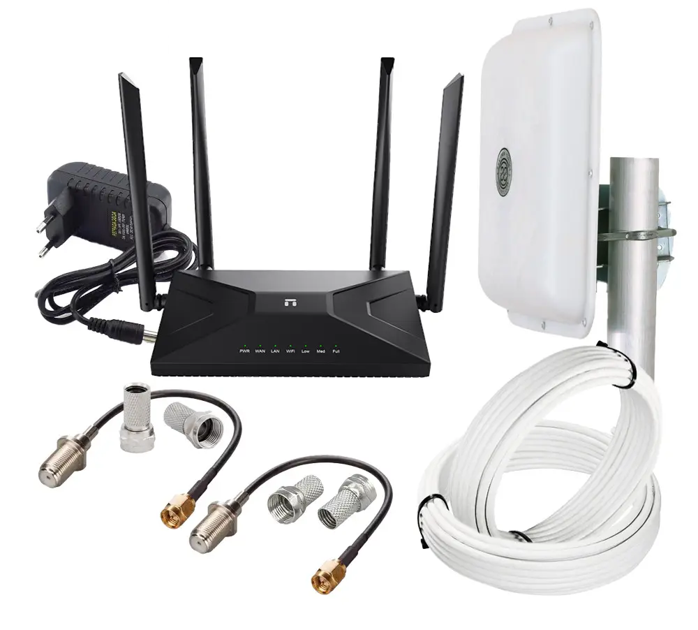 Інтернет-комплект з Wi-Fi роутером 4G Netis MW5360 3G/4G LTE та антена MIMO Energy (1822618708)