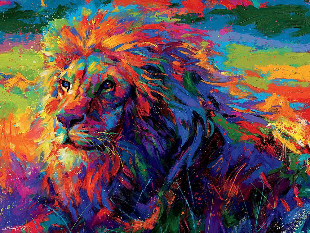 Алмазная мозаика Emerald Craft Яркий лев 30x40 см (22187)