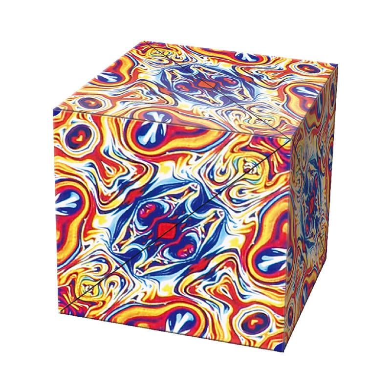 Головоломка Shape Shifting Box Magnetic Magic Cube Різнокольоровий (136515)